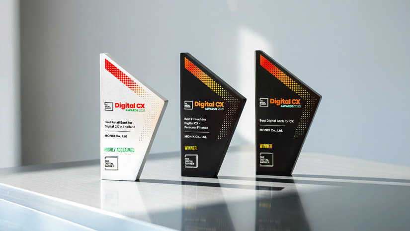 มันนิกซ์พาแอปฟินนิกซ์คว้า 3 รางวัลระดับโลกจากเวที The Digital CX Awards 2023 ตอกย้ำผู้นำแอปสินเชื่อดิจิทัล ทะยานสู่ยอดปล่อยสินเชื่อรวม 2.5 หมื่นล้านปีนี้